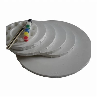 Dawb Canvas Round Painting Ncej
